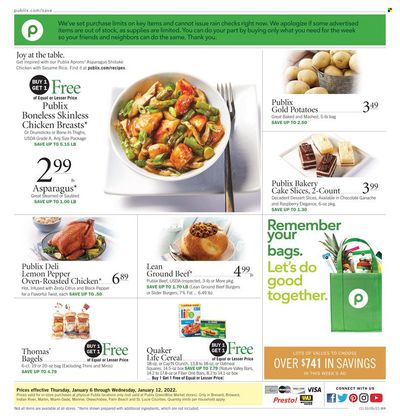 Publix (AL, FL, GA, NC, SC, TN) Weekly Ad Flyer January 6 to January 13
