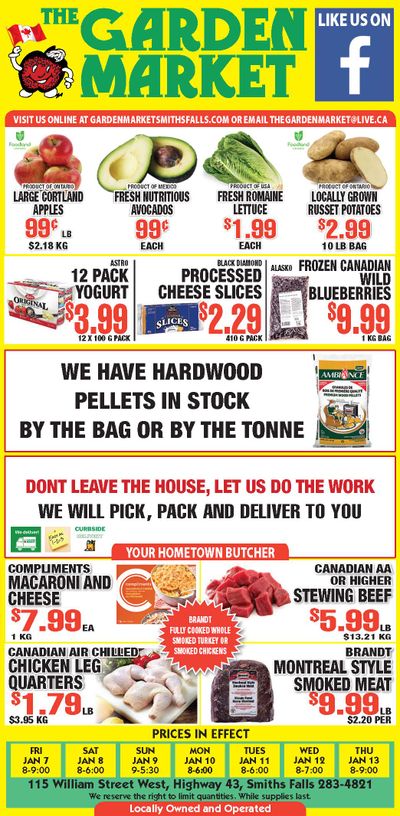 The Garden Market Flyer January 7 to 13
