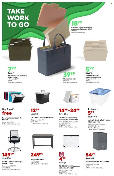 Staples Weekly Ad Flyer January 6 to January 13