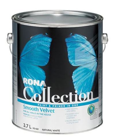 Interior Latex Paint and Primer - Natural White For $34.99 At RONA Canada
