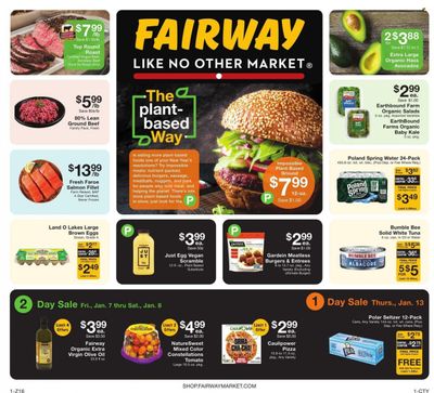 Fairway Market (CT, NJ, NY) Weekly Ad Flyer January 6 to January 13