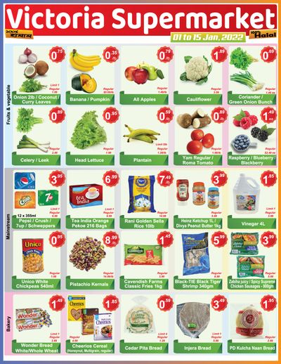 Victoria Supermarket Flyer January 1 to 15