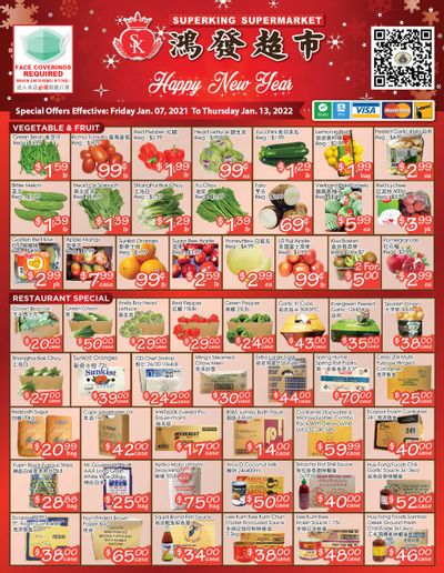 Superking Supermarket (North York) Flyer January 7 to 13