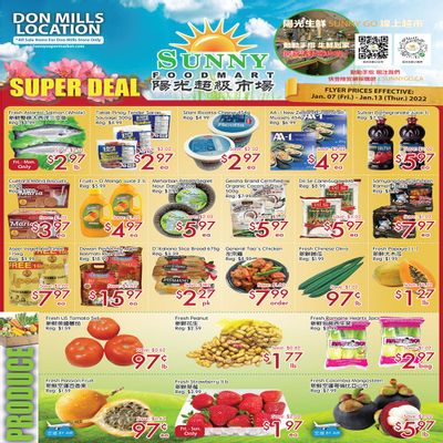 Sunny Foodmart (Don Mills) Flyer January 7 to 13
