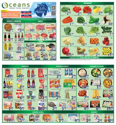Oceans Fresh Food Market (Brampton) Flyer January 7 to 13