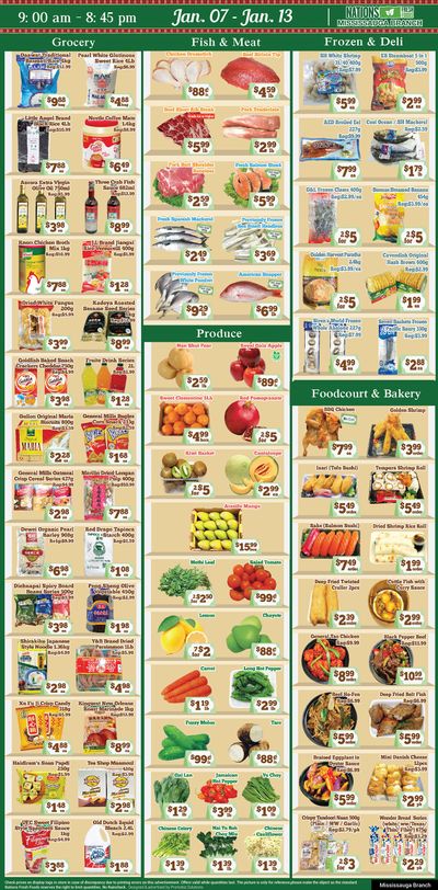 Nations Fresh Foods (Mississauga) Flyer January 7 to 13