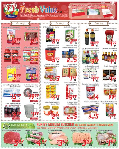 Fresh Value Flyer January 7 to 13