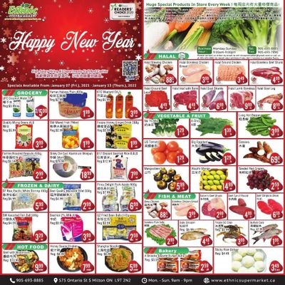 Ethnic Supermarket Flyer January 7 to 13
