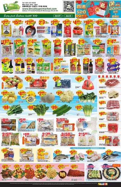 Btrust Supermarket (Mississauga) Flyer January 7 to 13