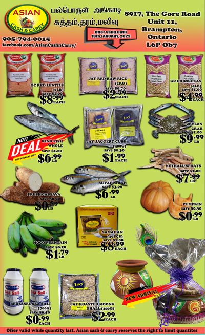 Asian Cash & Carry Flyer January 7 to 13