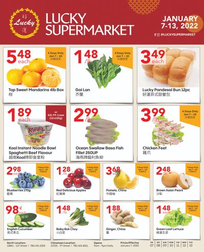 Lucky Supermarket (Edmonton) Flyer January 7 to 13