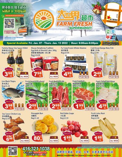 Farm Fresh Supermarket Flyer January 7 to 13