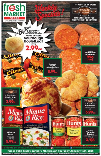 Fresh Market Foods Flyer January 7 to 13