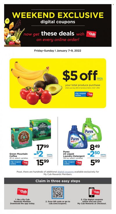 Cub Foods (MN) Weekly Ad Flyer January 7 to January 14
