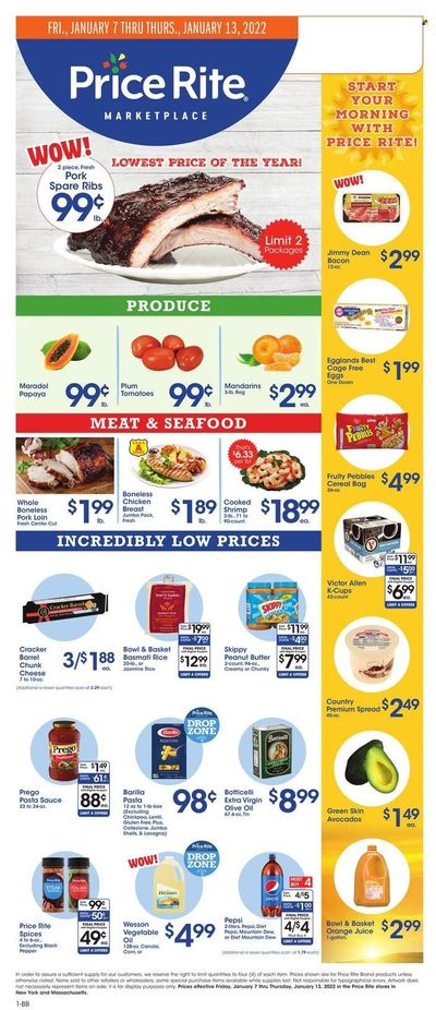 Price Rite (CT, MA, MD, NH, NJ, NY, PA, RI) Weekly Ad Flyer January 7 to January 14