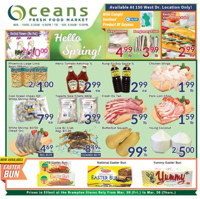 Oceans Fresh Food Market (Brampton) Flyer March 20 to 26