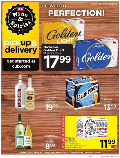 Cub Foods (MN) Weekly Ad Flyer January 8 to January 15