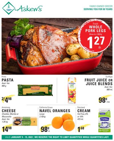 Askews Foods Flyer January 9 to 13