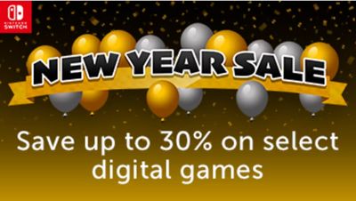 Nintendo Canada New Year Sale: Save up to 30% on Select Digital Games