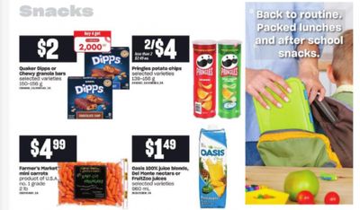 Loblaws Ontario: Quaker Dipps And Chewy Granola Bars Deal
