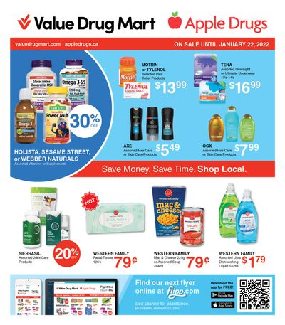 Apple Drugs Flyer January 9 to 22