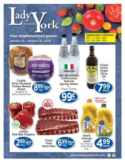 Lady York Foods Flyer January 10 to 16
