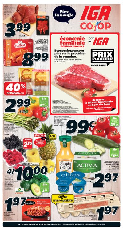 IGA (NB) Flyer January 13 to 19