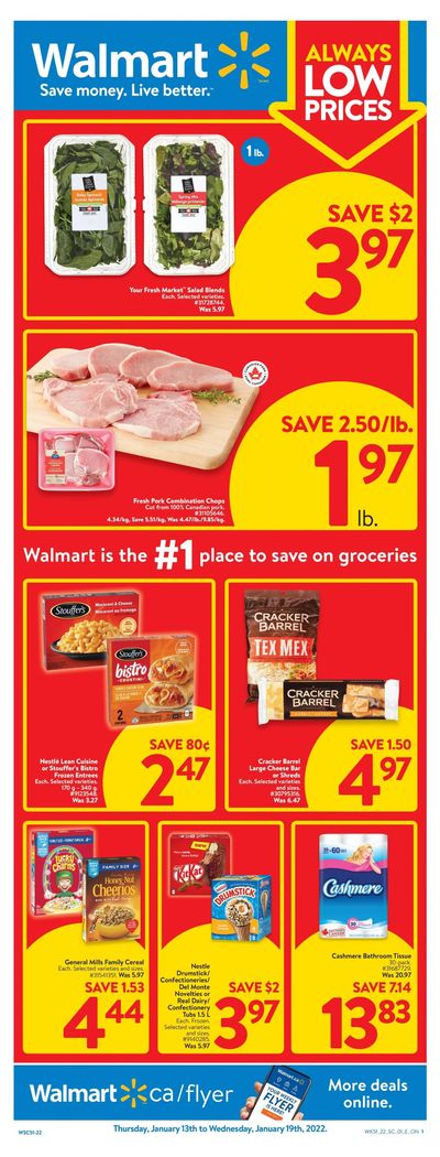 Walmart (ON) Flyer January 13 to 19