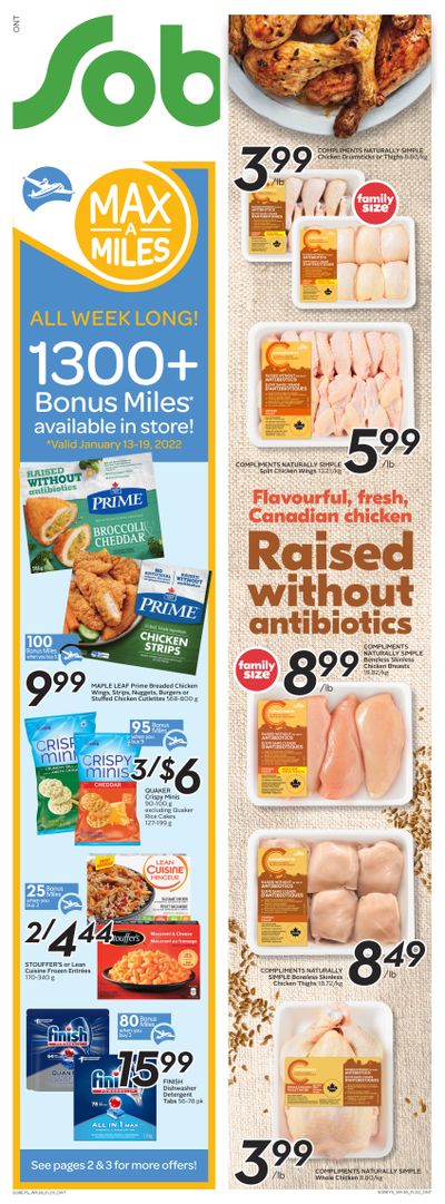 Sobeys (ON) Flyer January 13 to 19