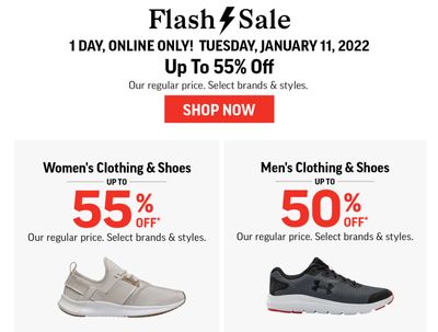 Sport Chek Canada Online Flash Sale: Save Up to 55% Off