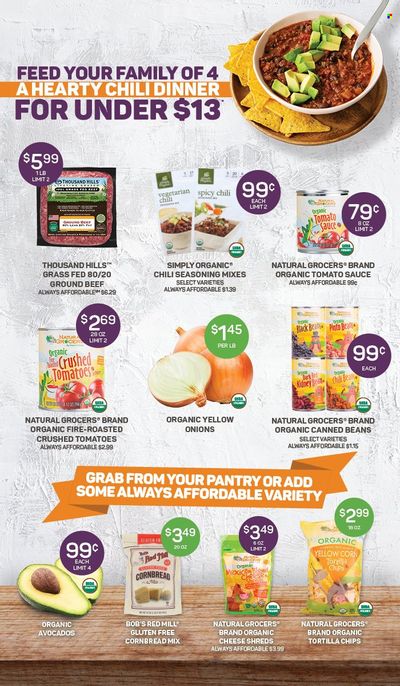 Natural Grocers Weekly Ad Flyer January 12 to January 19