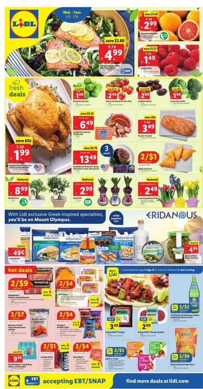 Lidl (GA, MD, NC, NJ, PA, SC, VA) Weekly Ad Flyer January 12 to January 19