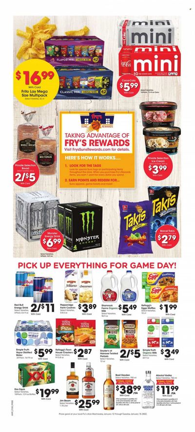 Fry’s (AZ) Weekly Ad Flyer January 12 to January 19