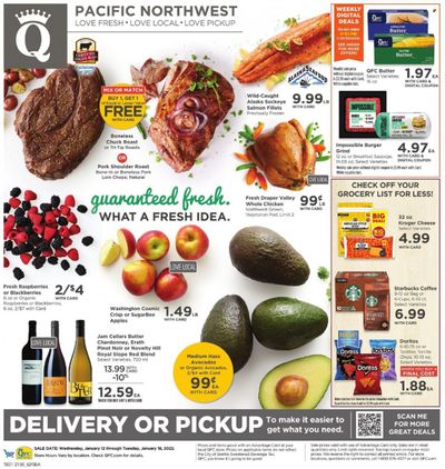 QFC (WA) Weekly Ad Flyer January 12 to January 19