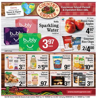 Country Grocer (Salt Spring) Flyer January 12 to 17