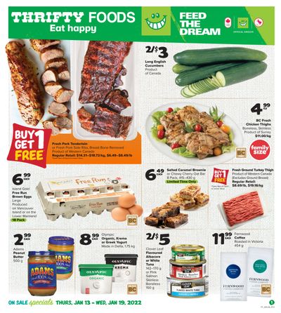 Thrifty Foods Flyer January 13 to 19