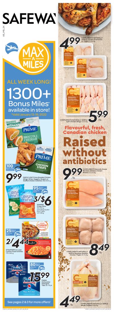 Sobeys/Safeway (SK & MB) Flyer January 13 to 19