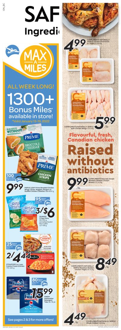 Safeway (BC) Flyer January 13 to 19