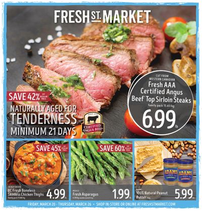 Fresh St. Market Flyer March 20 to 26