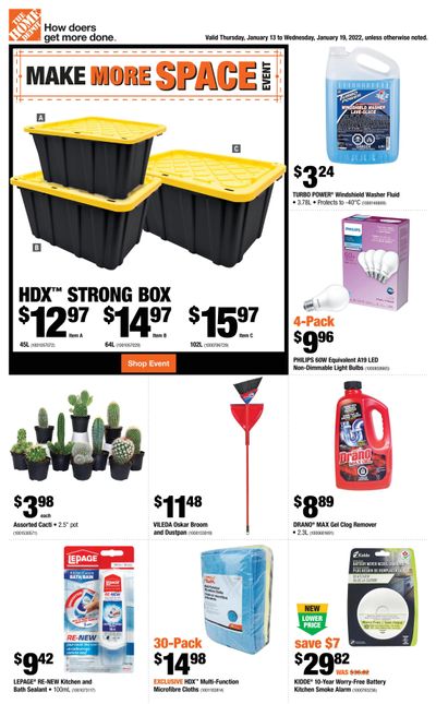 Home Depot (ON) Flyer January 13 to 19