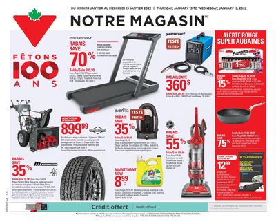 Canadian Tire (QC) Flyer January 13 to 19