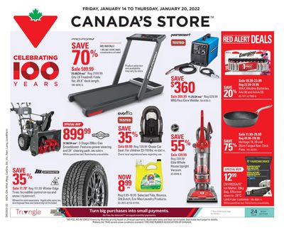 Canadian Tire (Atlantic) Flyer January 14 to 20