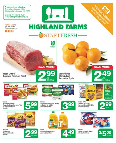 Highland Farms Flyer January 13 to 19