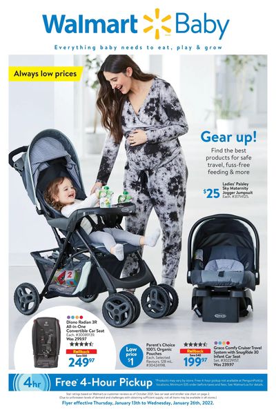 Walmart Baby Flyer January 13 to 26