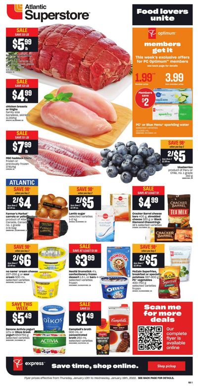 Atlantic Superstore Flyer January 13 to 19