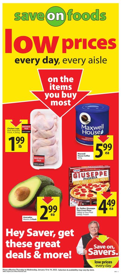 Save on Foods (SK) Flyer January 13 to 19
