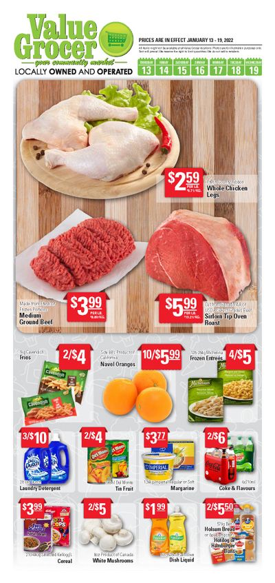 Value Grocer Flyer January 13 to 19