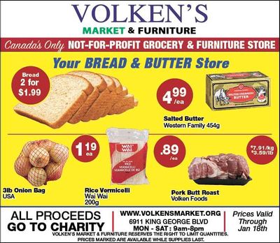 Volken's Market & Furniture Flyer January 12 to 18