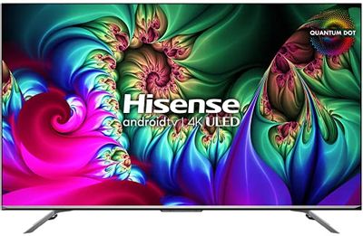 Hisense 65U78G- 65" Smart 4K QLED 120 Hz Dolby Vision HDR10+ Android TV with Voice Remote (Canada Model) (2021) Black $1198 (Reg $1499.99)