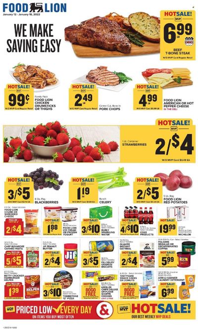 Food Lion (SC) Weekly Ad Flyer January 12 to January 19